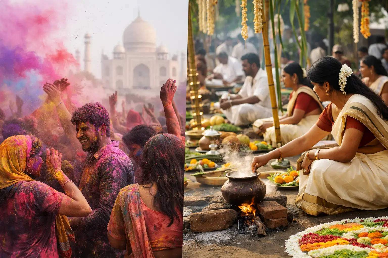 The North Indian Festival Being Imposed on South as 'National Culture' 1 The North Indian Festival Being Imposed on South as 'National Culture'