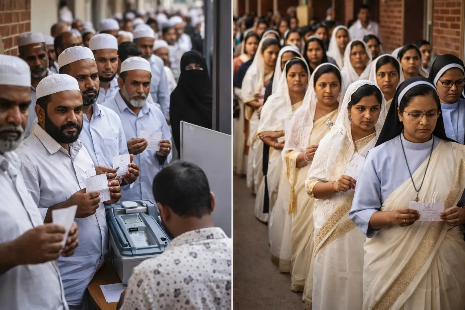 Minority Politics: How the voting trends of Muslims and Christians are changing in Kerala 1 Minority Politics: How the voting trends of Muslims and Christians are changing in Kerala