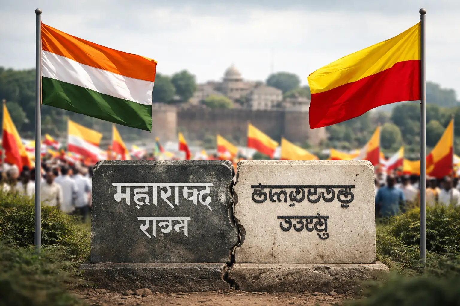 Maharashtra–Karnataka border row back in focus: Why is it still unresolved? 1 Maharashtra–Karnataka border row back in focus: Why is it still unresolved?
