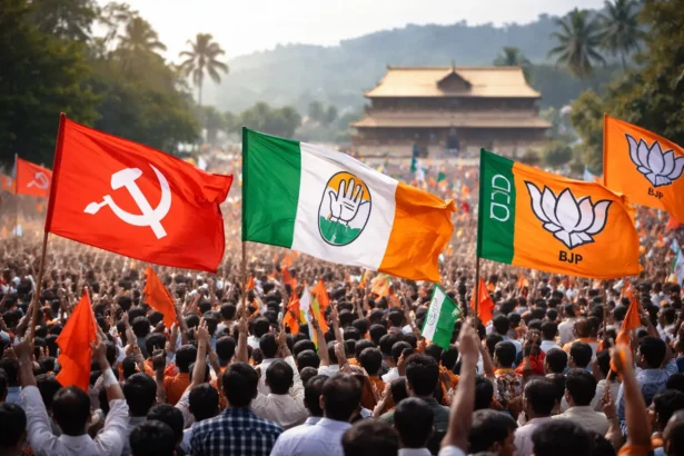 Kerala 2026: LDF's Hat-Trick Gamble vs UDF Comeback and BJP's Doomed Southern Push