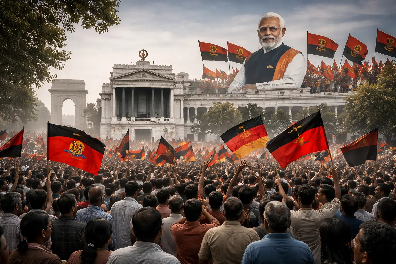 North-Centric Policies of BJP Fail to Resonate with Tamil Nadu's Electorate, Fueling Regional Backlash 1 North-Centric Policies of BJP Fail to Resonate with Tamil Nadu's Electorate, Fueling Regional Backlash
