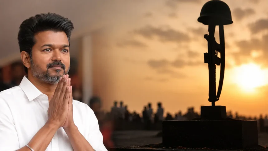 Vijay’s Prabhakaran Tribute Sparks Nationwide Controversy: Why MullivaikkalRemembrance Day Divides India